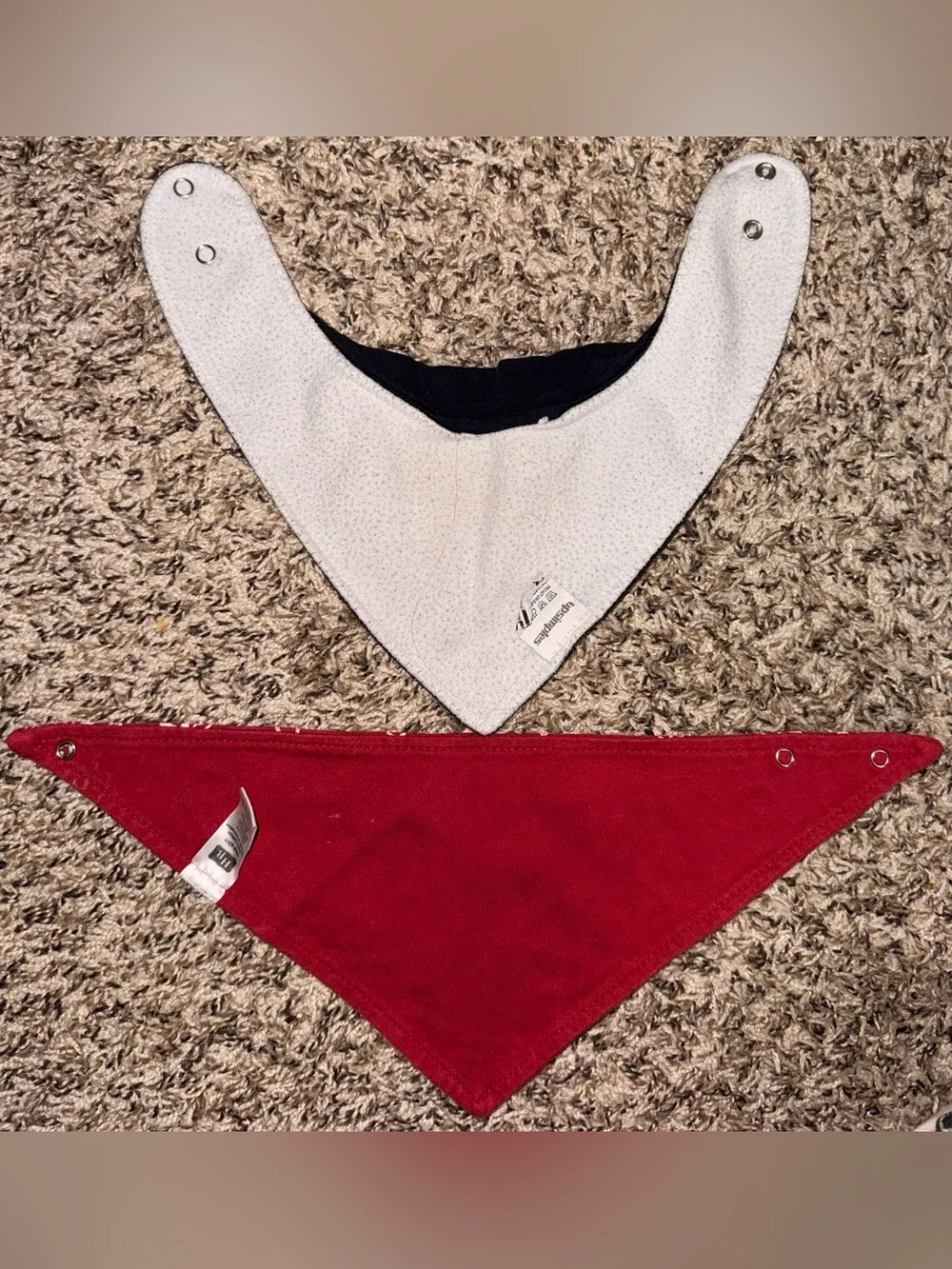 Assorted Kids Bandana Bibs Set - Multicolor & Neutral Styles